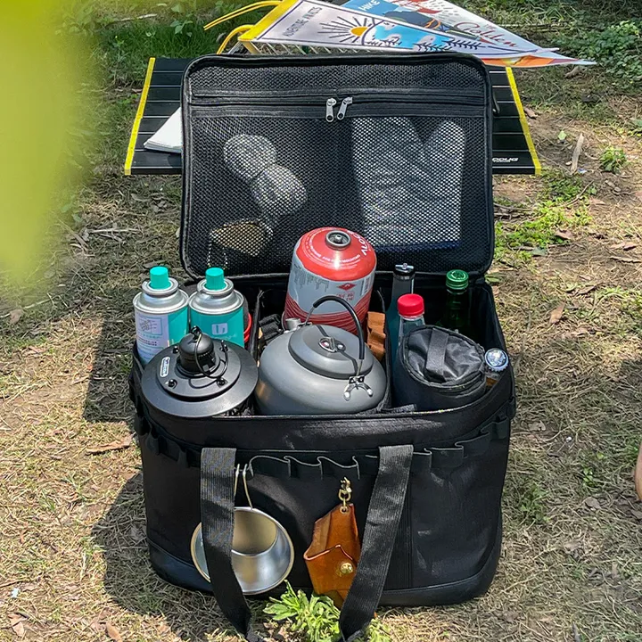 أحدث حقيبة معدات التخييم في الهواء الطلق divivipable حقيبة تخزين للسفر Newest Divivipable Outdoor Camping Gear Bag Travel Storage Bag