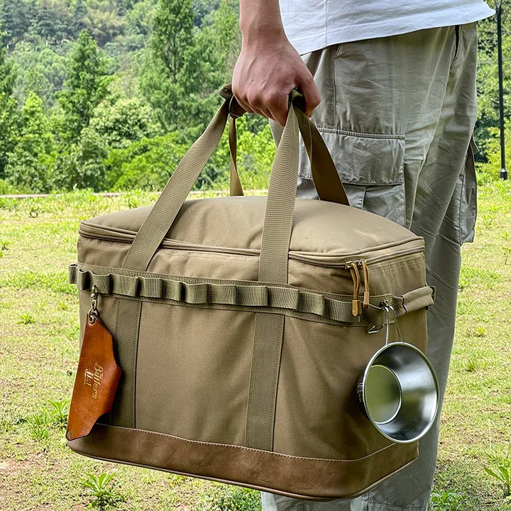 أحدث حقيبة معدات التخييم في الهواء الطلق divivipable حقيبة تخزين للسفر Newest Divivipable Outdoor Camping Gear Bag Travel Storage Bag