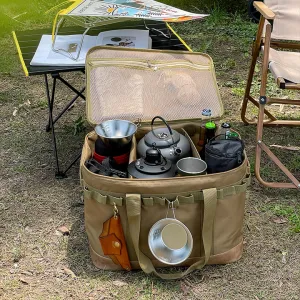 أحدث حقيبة معدات التخييم في الهواء الطلق divivipable حقيبة تخزين للسفر - Newest Outdoor Camping Gear Bag Divivipable Travel Storage Bag