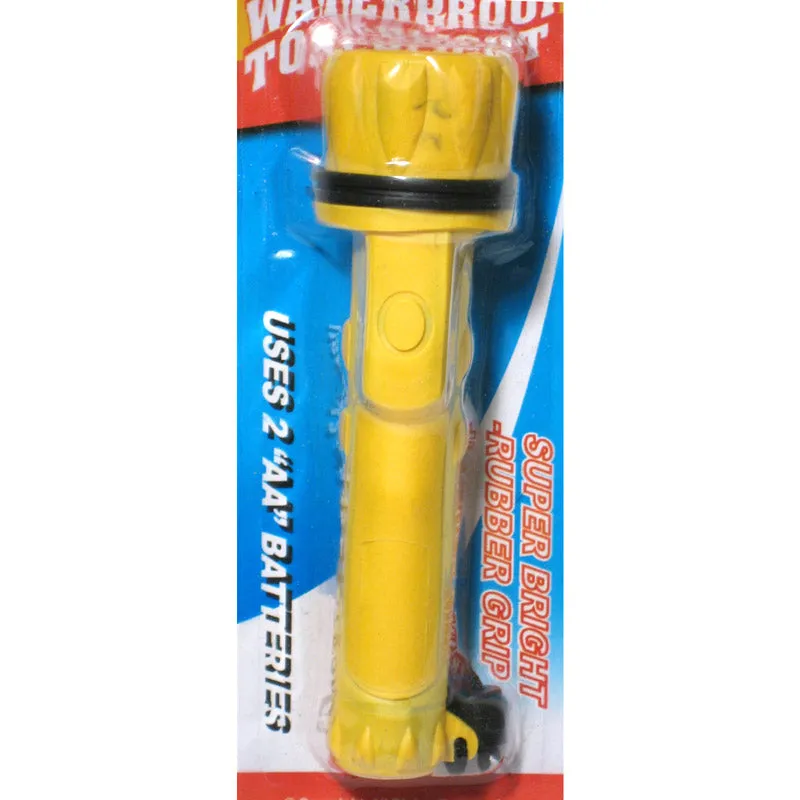 3 Flashlights Water Resistant Torch Lamp Bright Light Camp Safety Survival Sport
