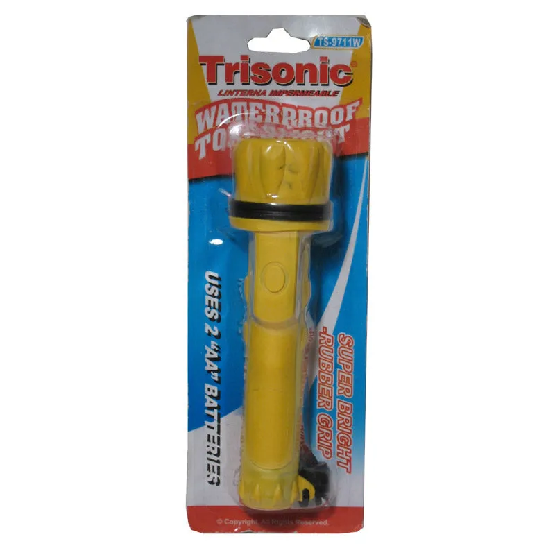 3 Flashlights Water Resistant Torch Lamp Bright Light Camp Safety Survival Sport
