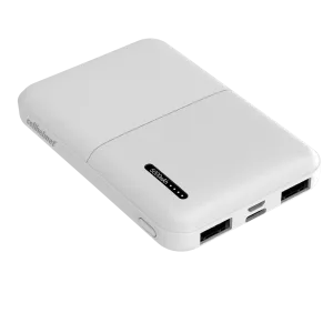 5K mAh Power Bank - Dual Type-A Ports and Single Type-C