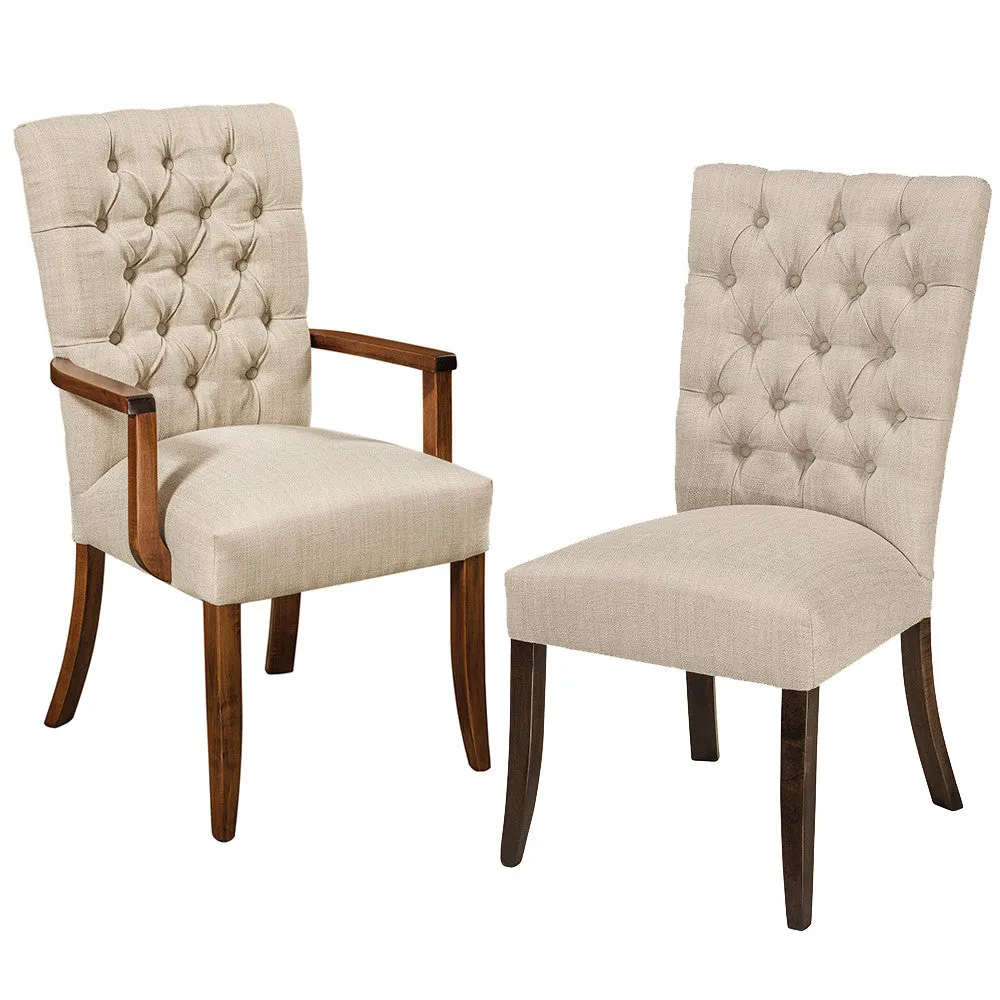 Alana Tufted Upholstered Dining Chair
