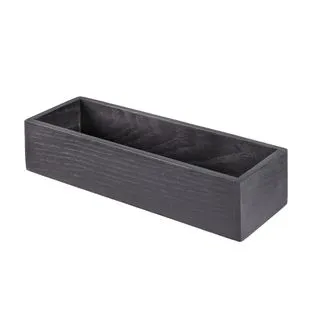 Ashland drawer organizers (3 x 9: black) Set Of 6
