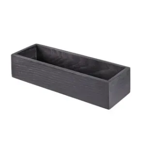 Ashland drawer organizers (3 x 9: black) Set Of 6