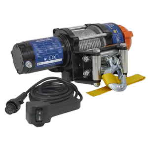 ATV-Quad Recovery Winch 1135kg (2500lb) Line Pull 12V
