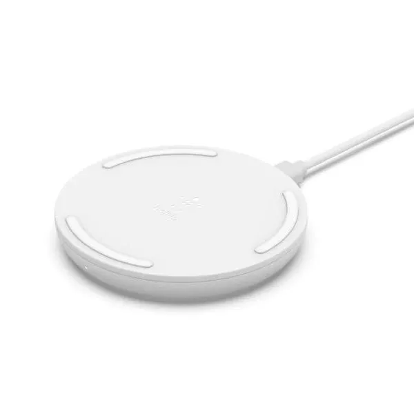 Belkin BoostCharge 10W Wireless Charging Pad with Cable - White