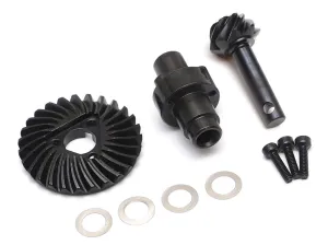 Boom Racing Heavy Duty Keyed Bevel Helical Overdrive Gear 27/8T   Differential Locker Set
