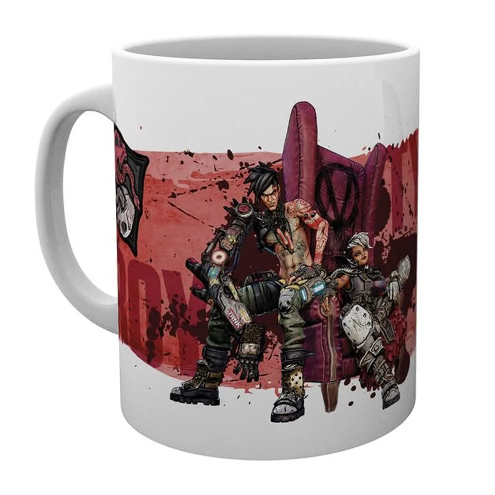 Borderlands 3 Troy and Tyreen Artwork Mug