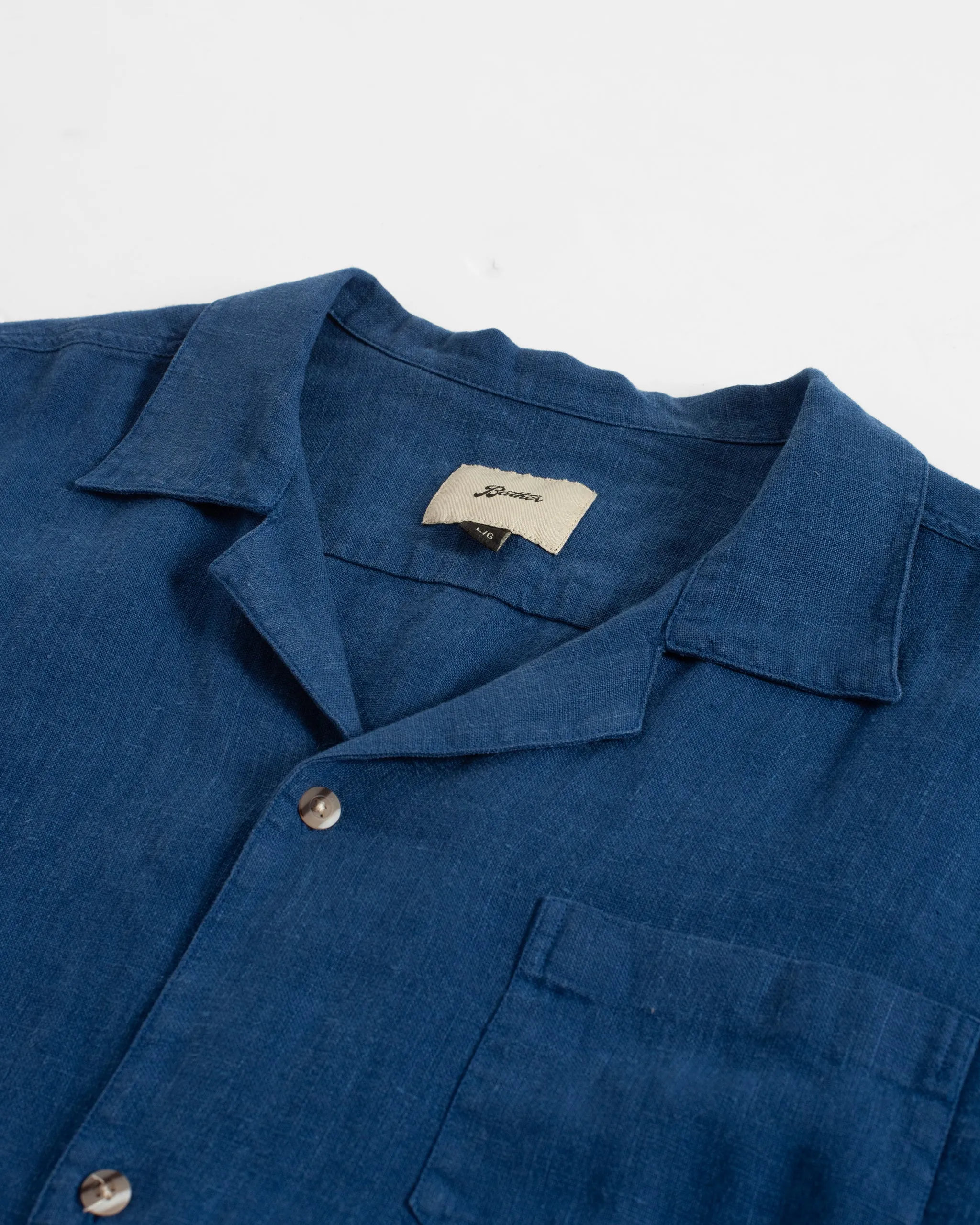 Brine Linen Camp Shirt