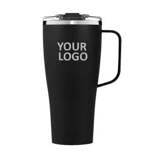 Brumate Toddy XL 32 Oz Custom Coffee Mugs, Black