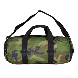 Camo Canvas Packable Duffel Olive Pony Camo