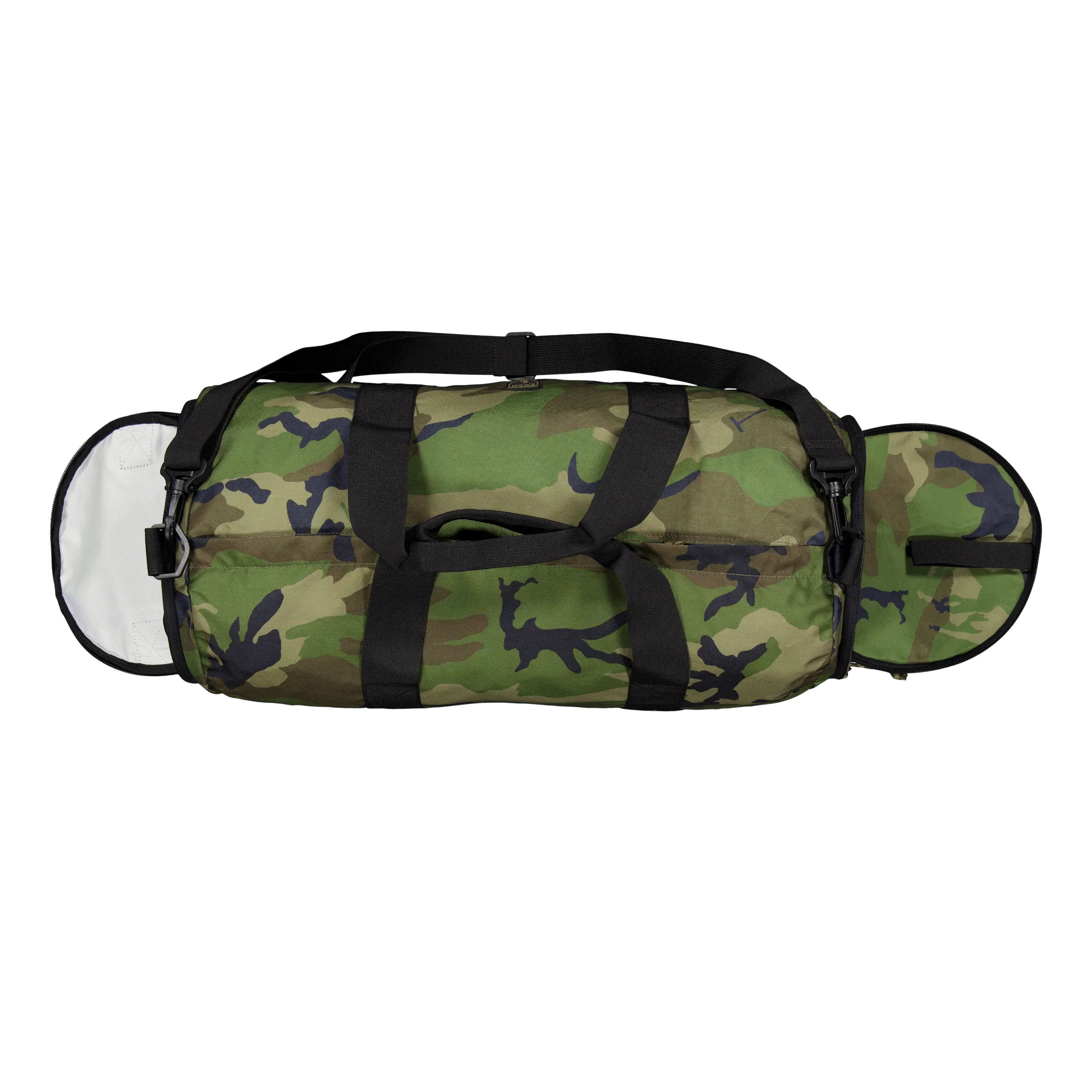 Camo Canvas Packable Duffel Olive Pony Camo