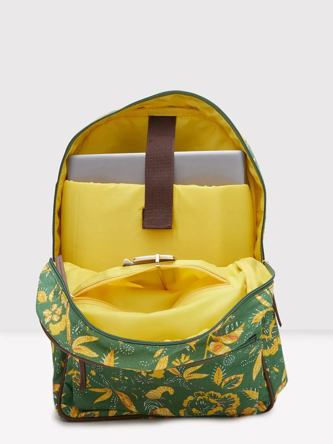 Caprese Hazel Laptop Backpack Large Olive