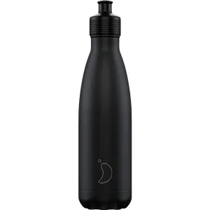 Chilly's 500ml Sports Bottle Monochrome black