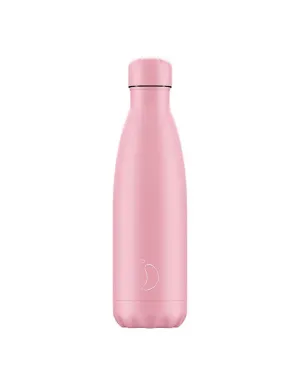Chillys 500ml Water Bottle All Pink Pastel