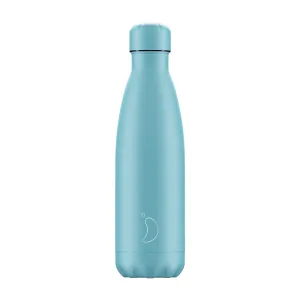 Chilly's Matte All Blue 500ml bottle