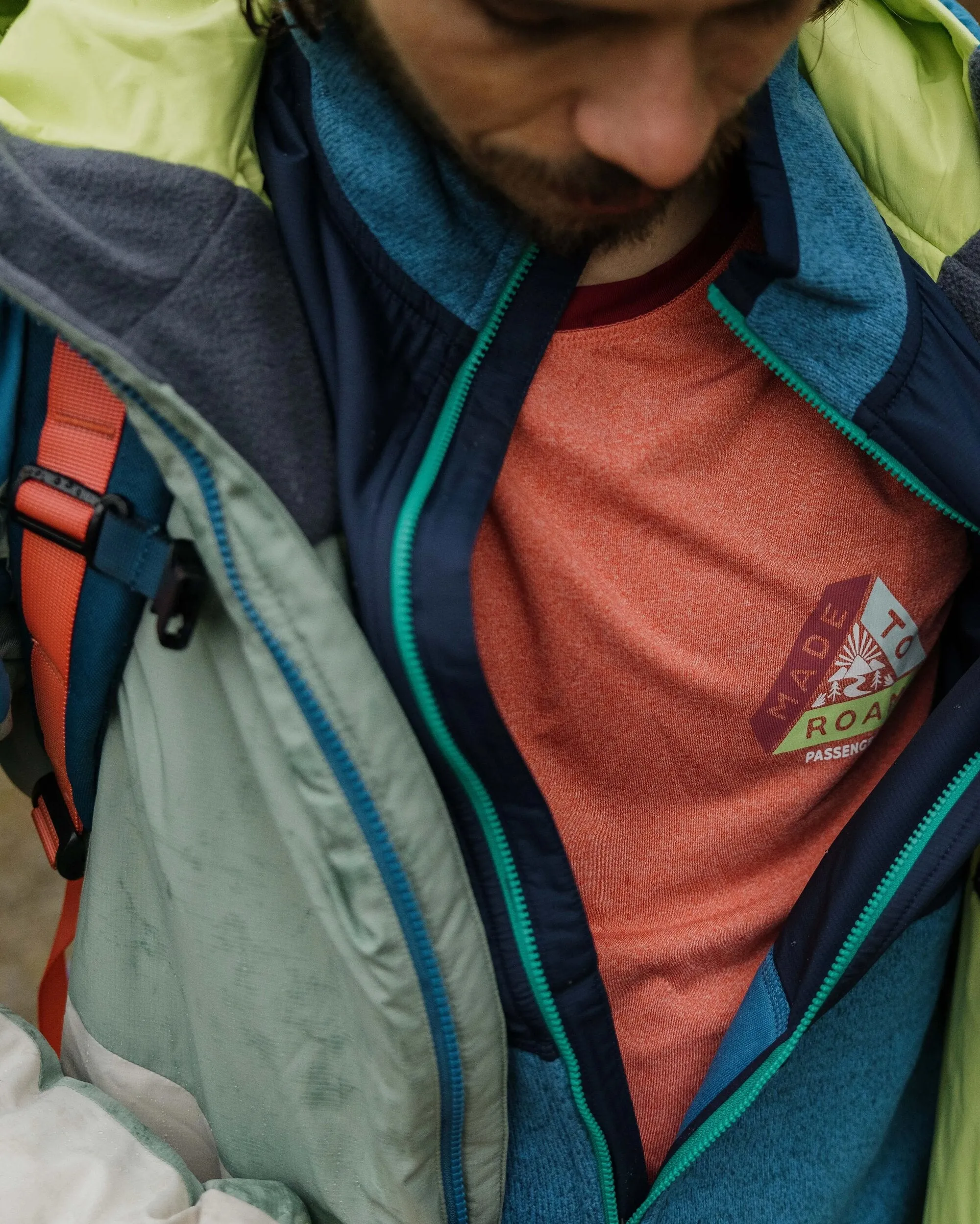 Daybreak Lightweight Men's Recycled Thermore® Insulated Jacket - Pistachio/Blue Steel