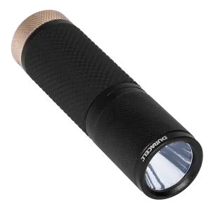 DURACELL 65 Lumen Tough Compact Pro Series LED Flashlight - IPX4 Water Resistant
