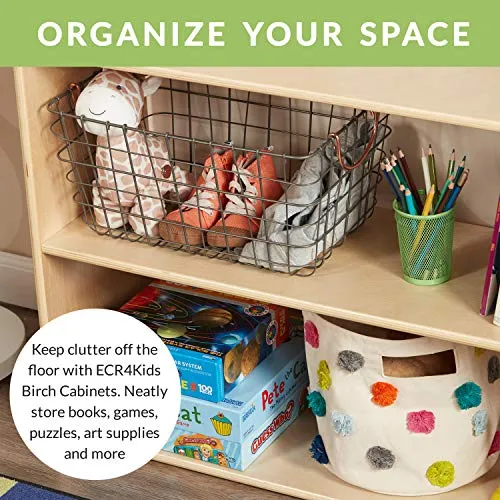 ECR4Kids Birch Streamline Storage Cabinet