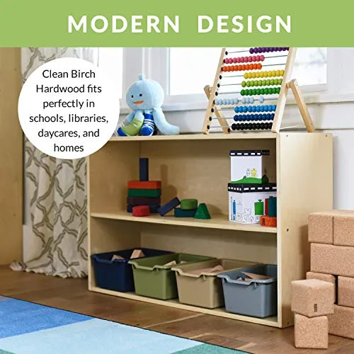 ECR4Kids Birch Streamline Storage Cabinet