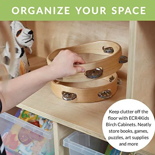 ECR4Kids Birch Streamline Storage Cabinet