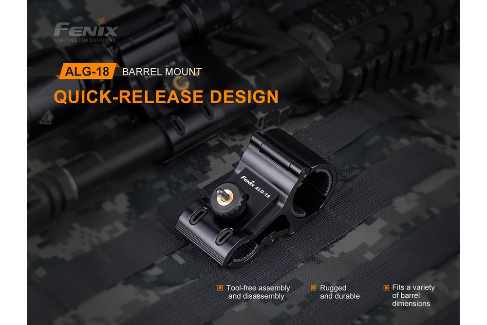 Fenix ALG-18 Flashlight Barrel Mount
