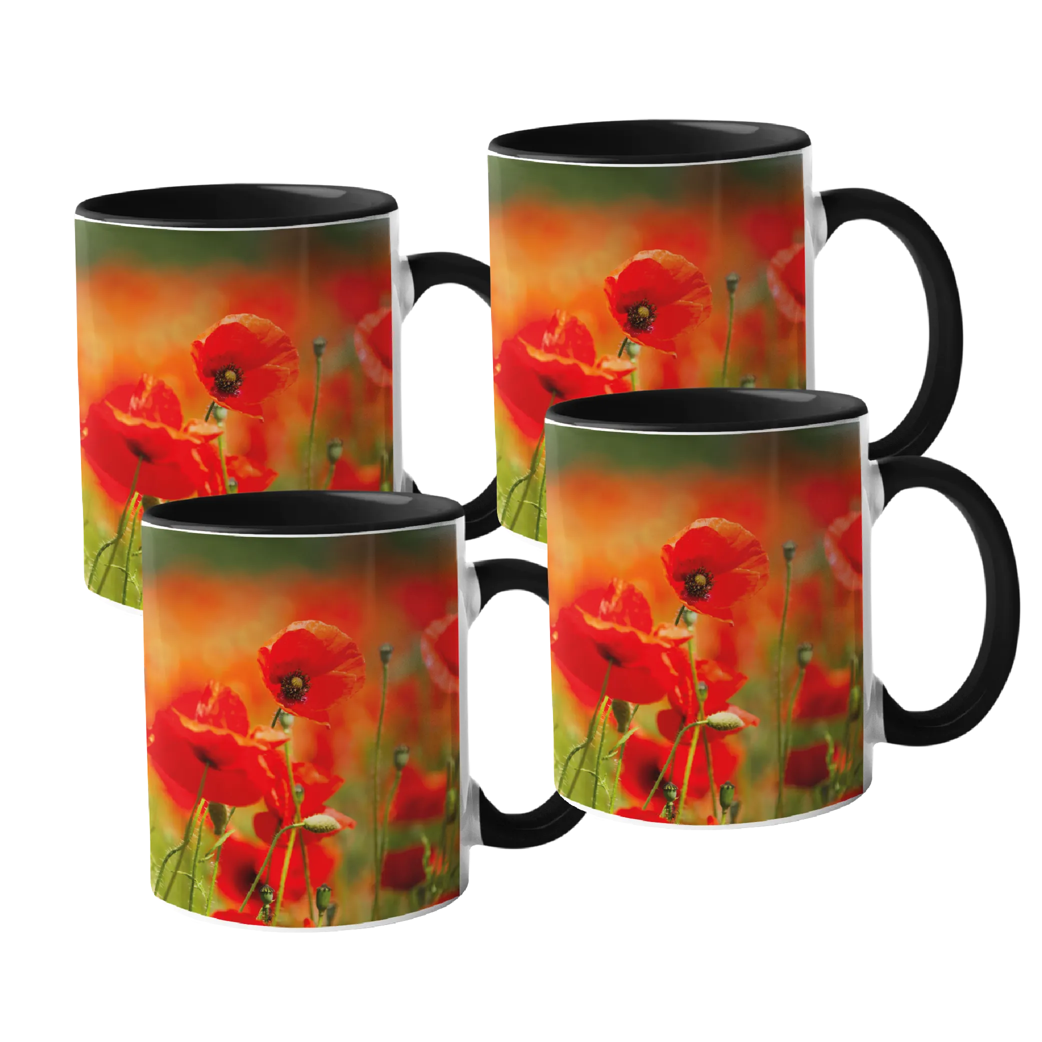 Field Of Poppies Mug