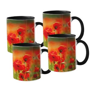 Field Of Poppies Mug