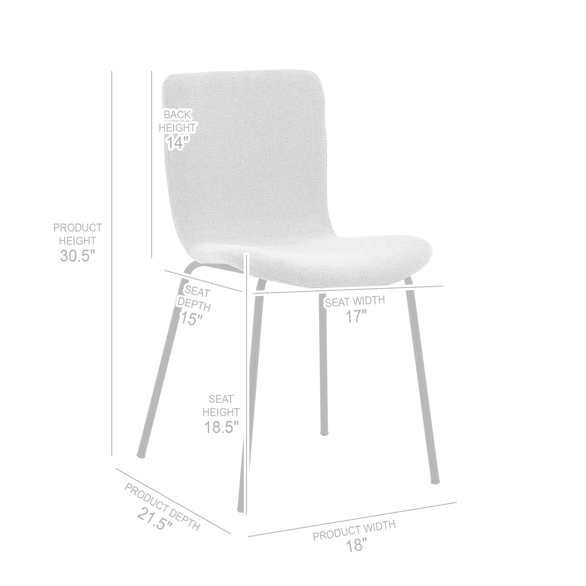 Gillian Dining Chair Set of 2