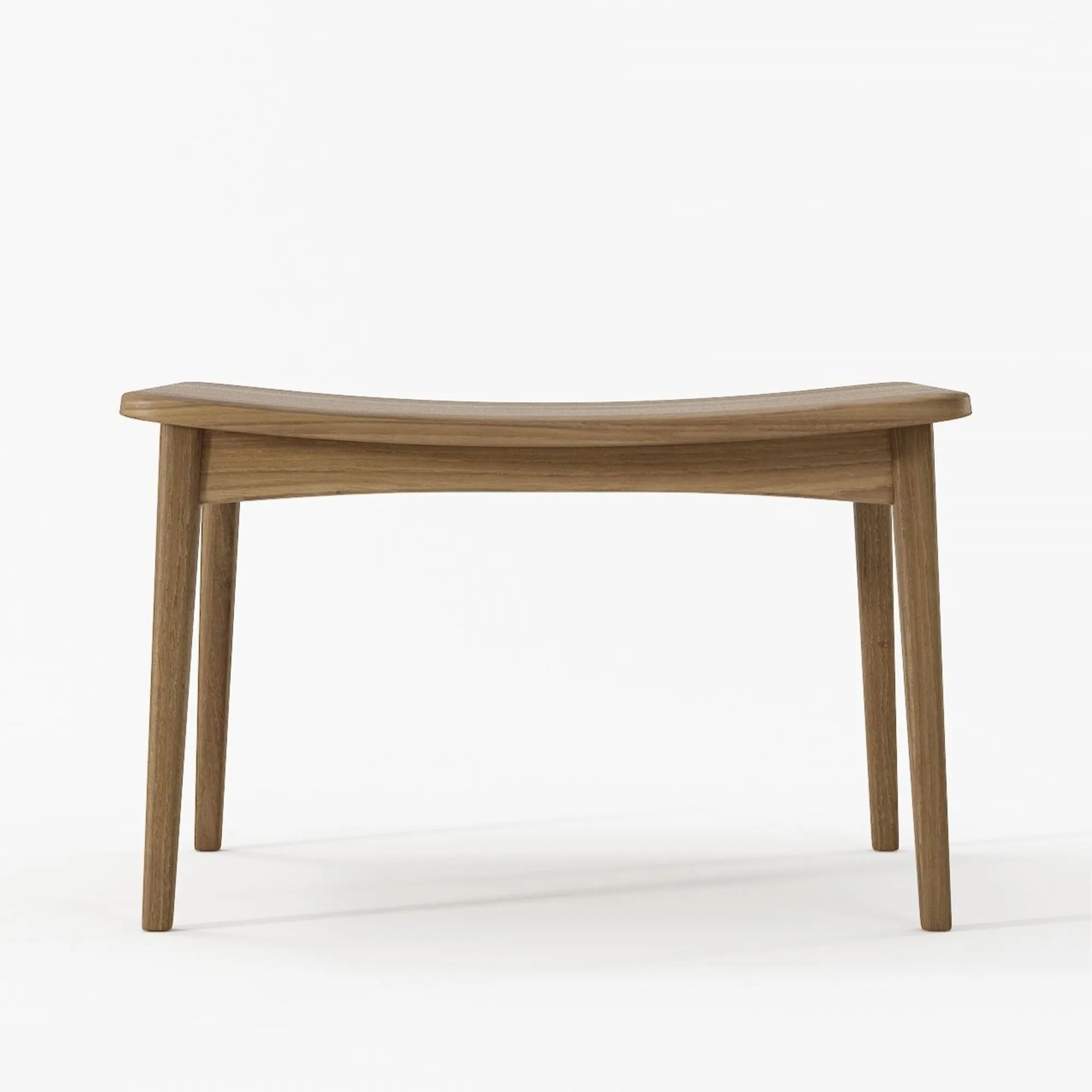 Grasshopper Outdoor Rectangular Ottoman - Teak