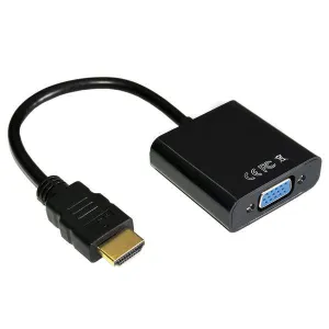 HDMI(R) Male to VGA Female Video Converter Adapter Cable, 1 Foot