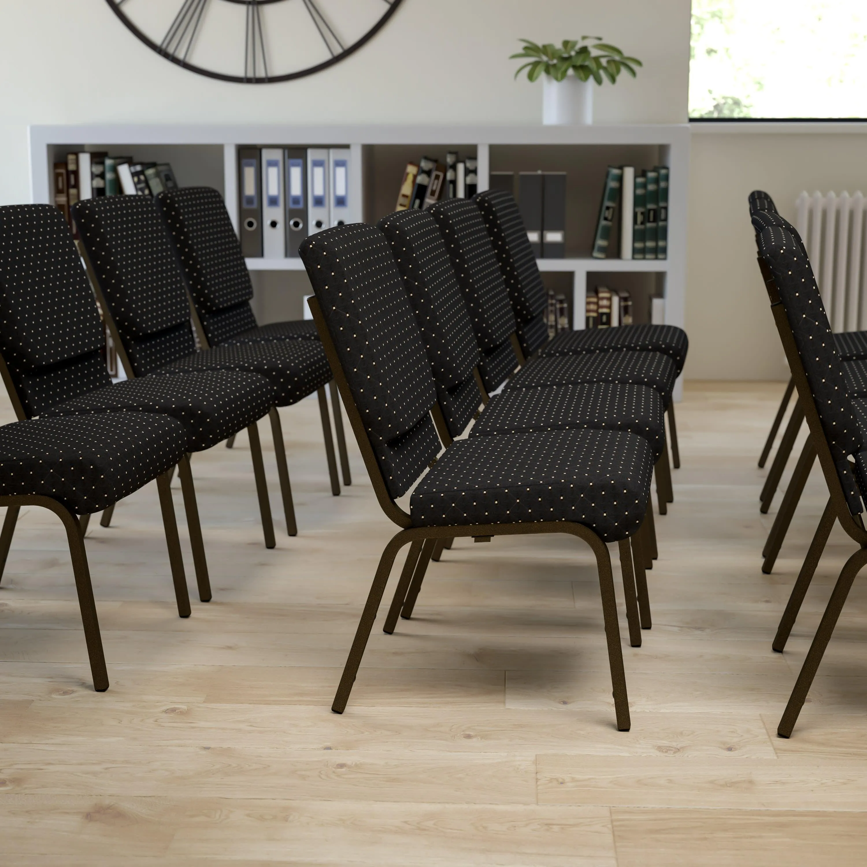 HERCULES Series 18.5''W Stacking Church Chair