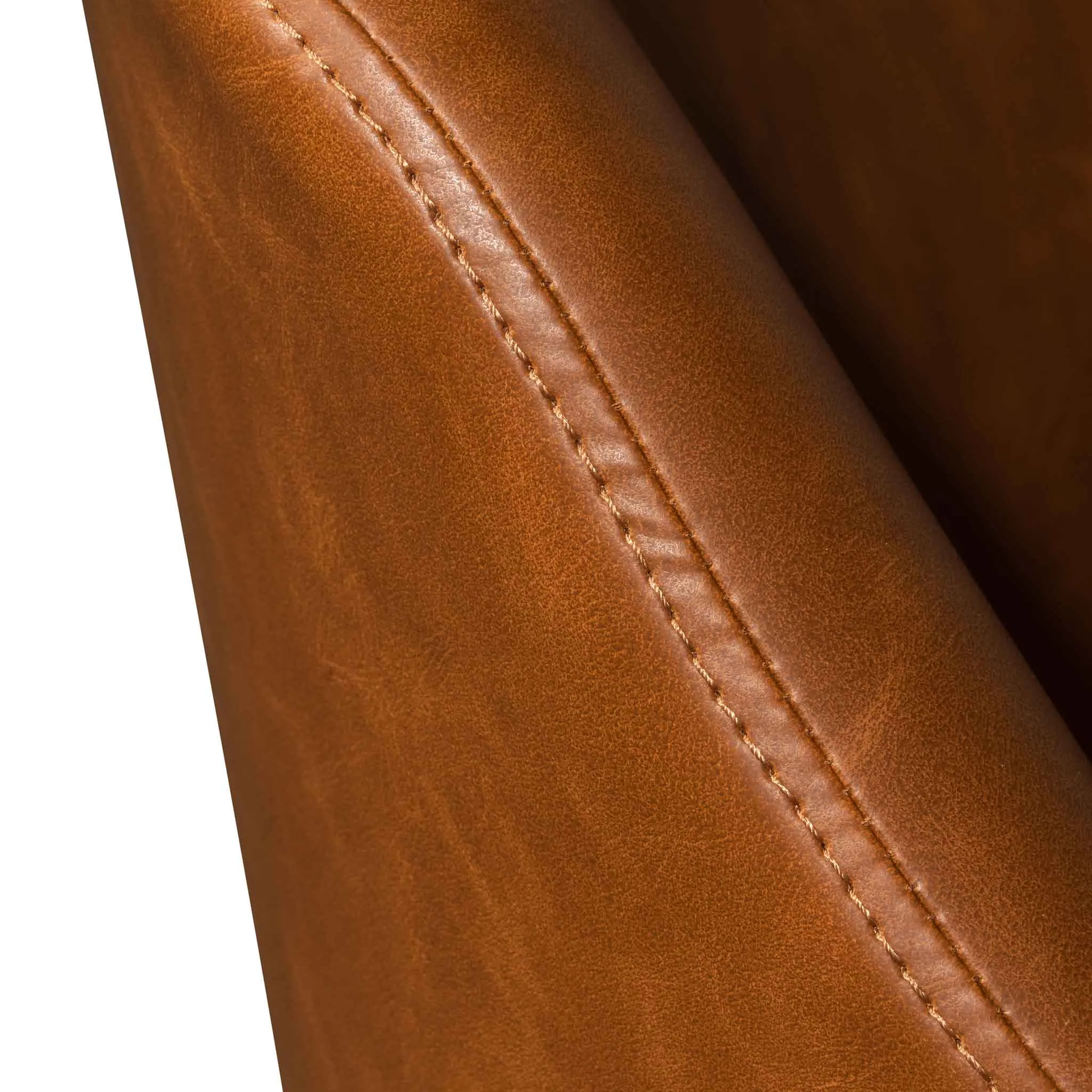 Hester Office Chair - Vintage Tan with Black Base