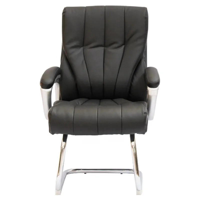 High-Back Pu Leather Office Chair 518G Black