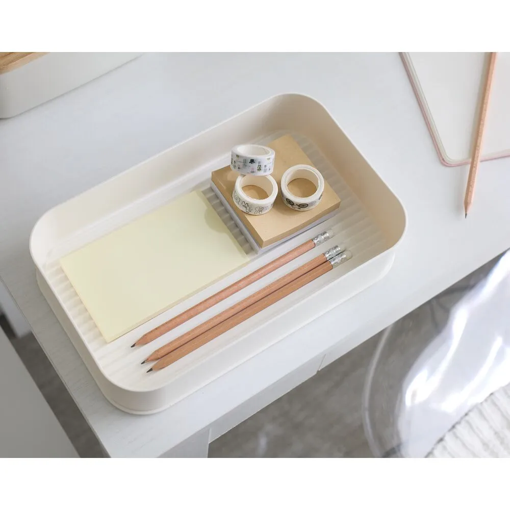 iDesign Eco Office Organization Collection Recycled Plastic in Coconut