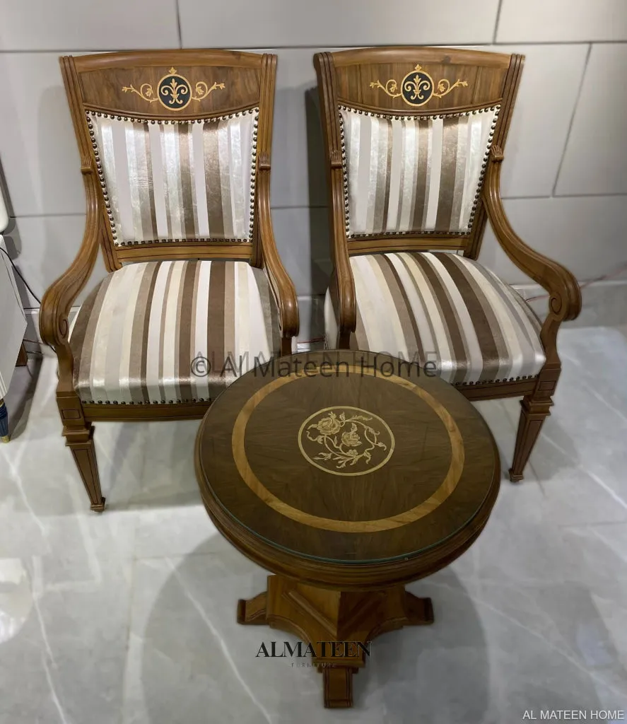Kent Wooden Bedroom Chair Set