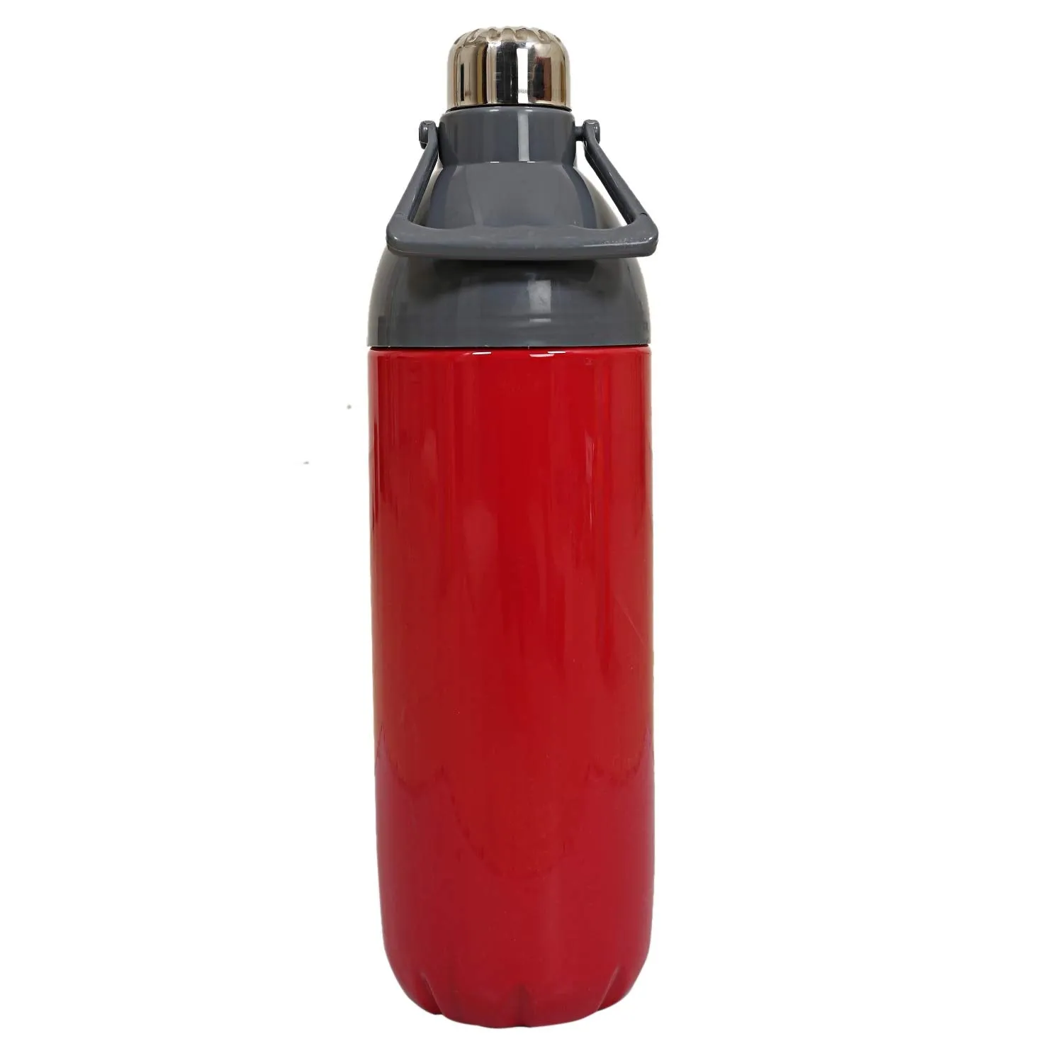 Kuber Industries Plastic Insulated Water Bottle with Handle 2200 ML (Maroon) -CTLTC12694