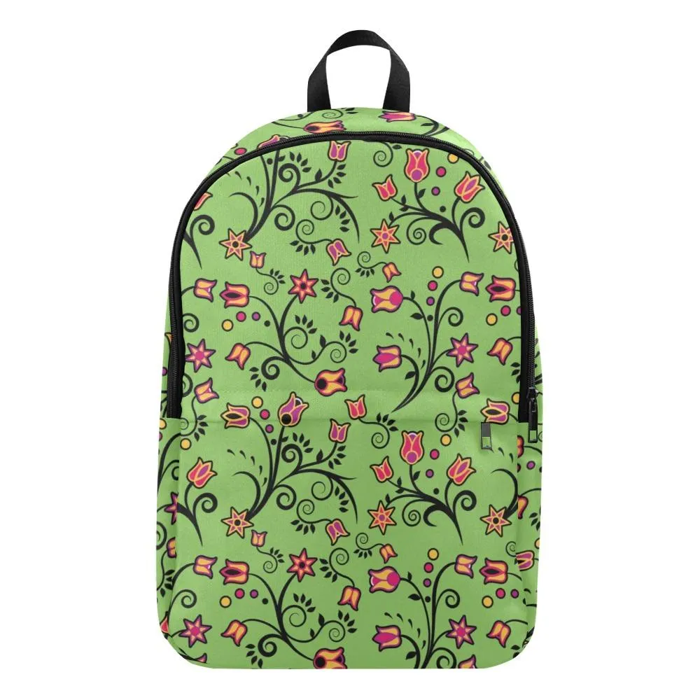 LightGreen Yellow Star Backpack for Adult