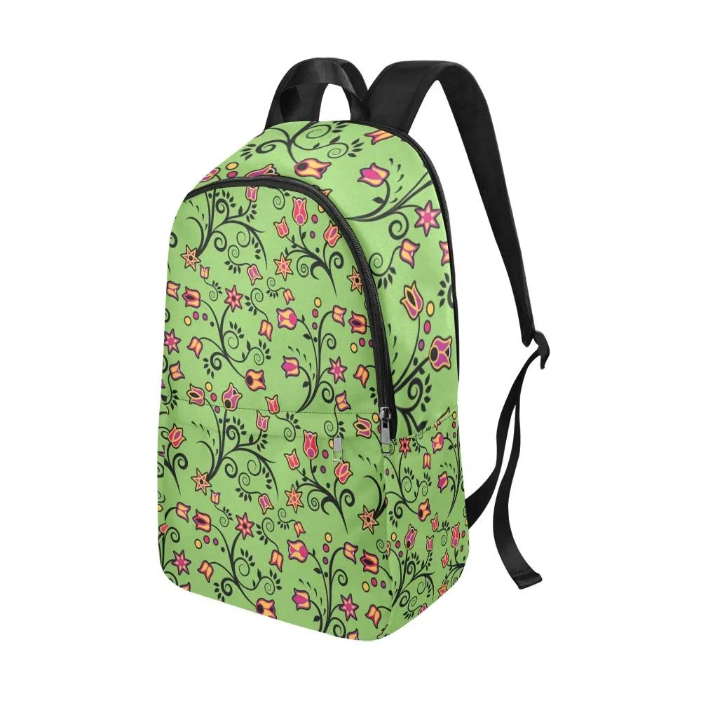 LightGreen Yellow Star Backpack for Adult