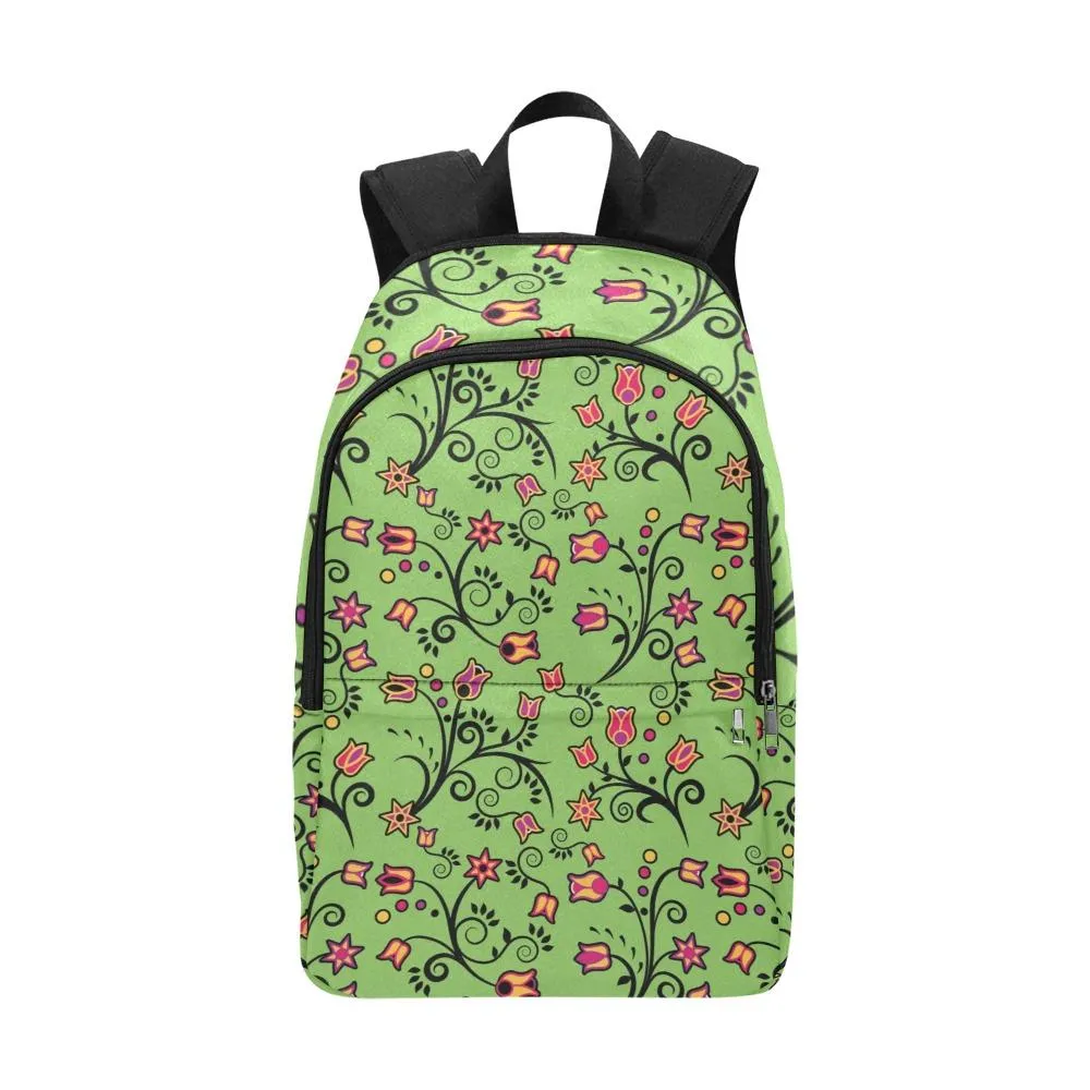 LightGreen Yellow Star Backpack for Adult