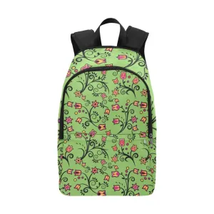 LightGreen Yellow Star Backpack for Adult