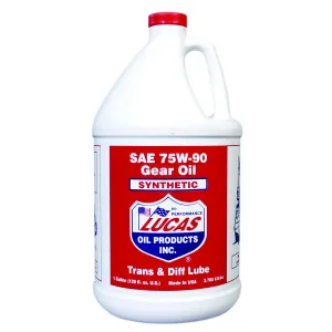 Lucas 75/90 Synthetic Gear Oil - 1 Gallon