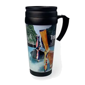 Malabar Photo Travel Mugs - Unprinted sample