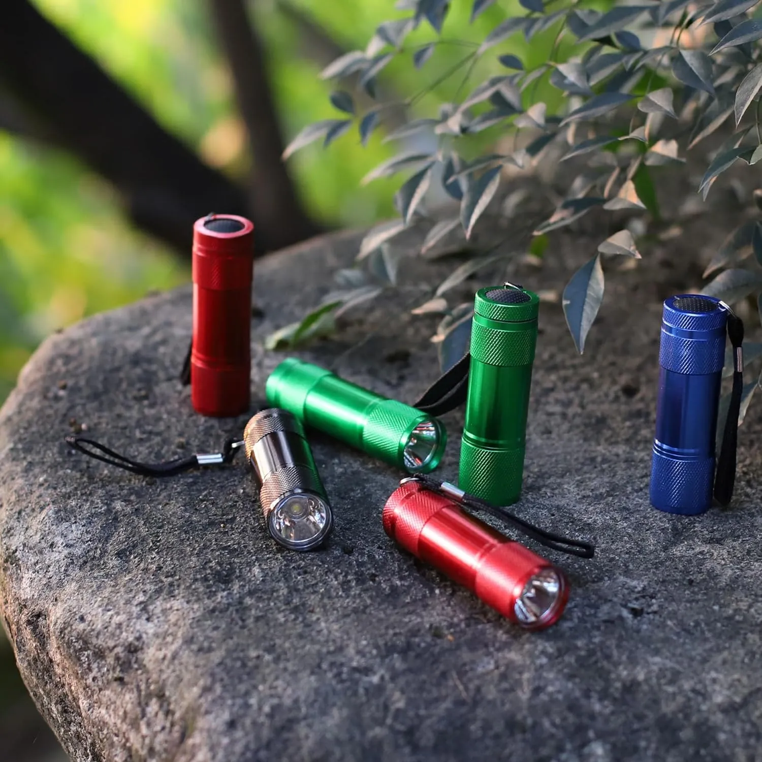 Mini LED Flashlights (Batteries Included) - 100k hrs LED Runtime