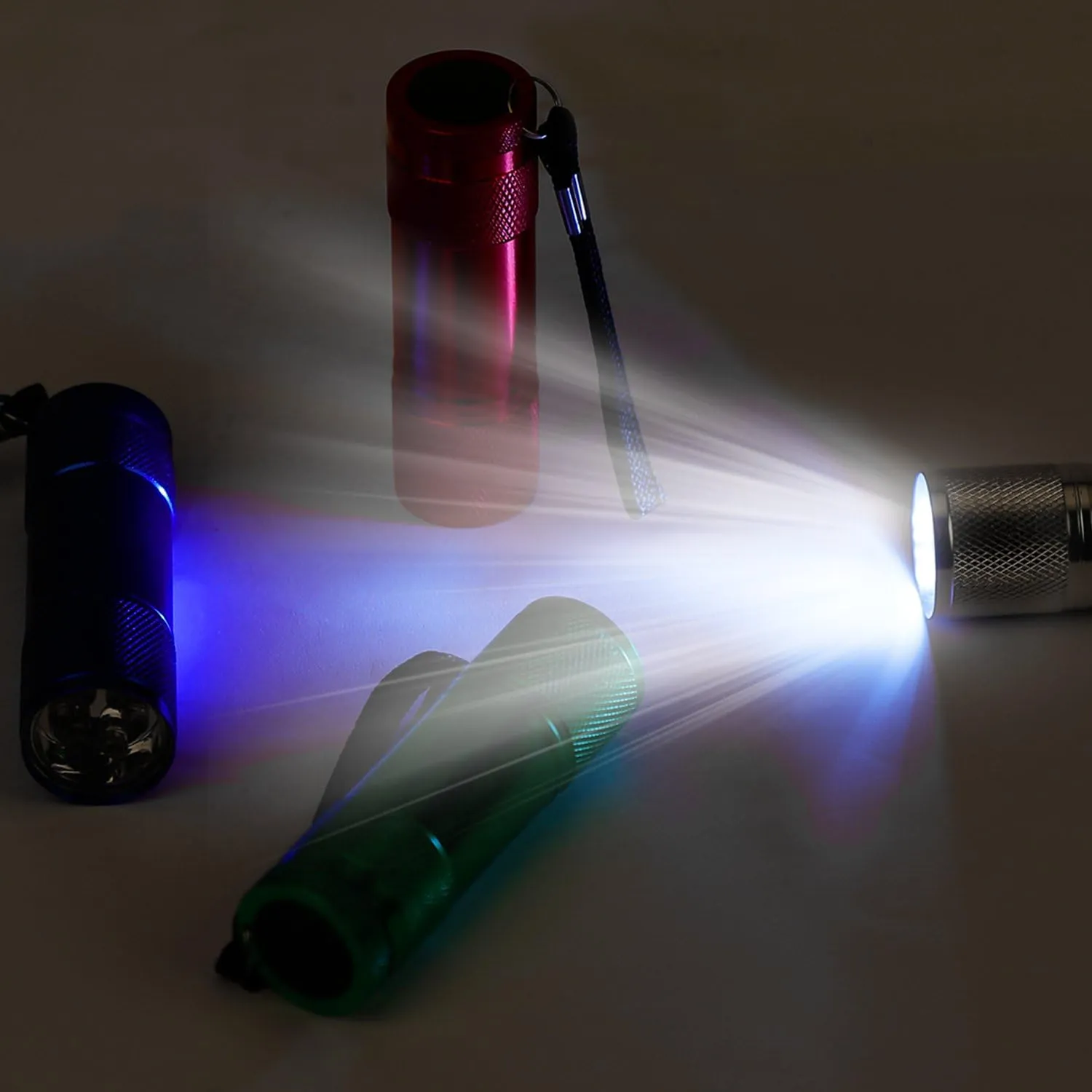 Mini LED Flashlights (Batteries Included) - 100k hrs LED Runtime