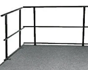 National Public Seating GRS36 36" Guard Rails for NPS Stages