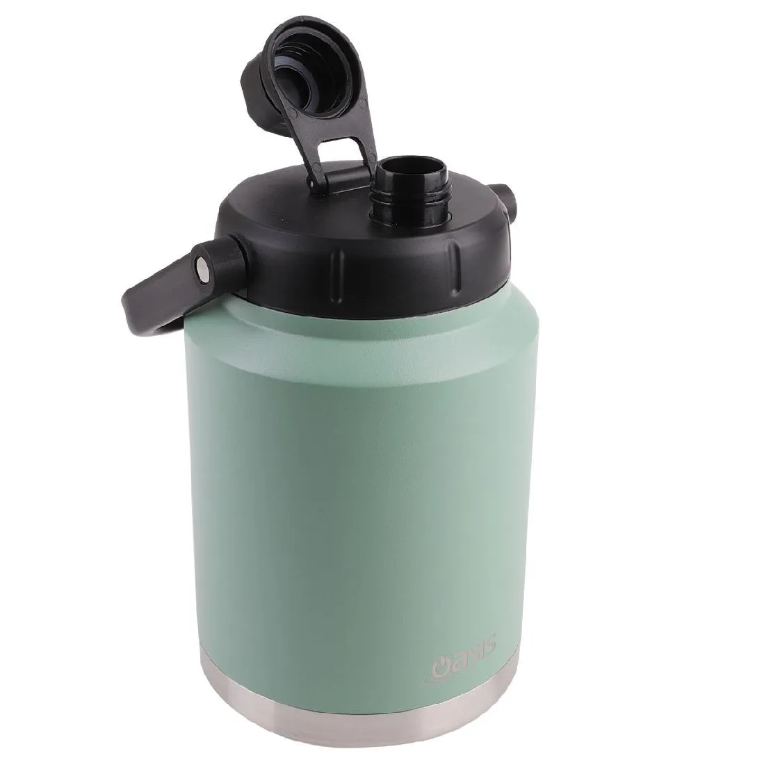 Oasis S/s Insulated Jug W/ Carry Handle 2.1l Sage