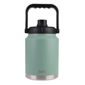 Oasis S/s Insulated Jug W/ Carry Handle 2.1l Sage