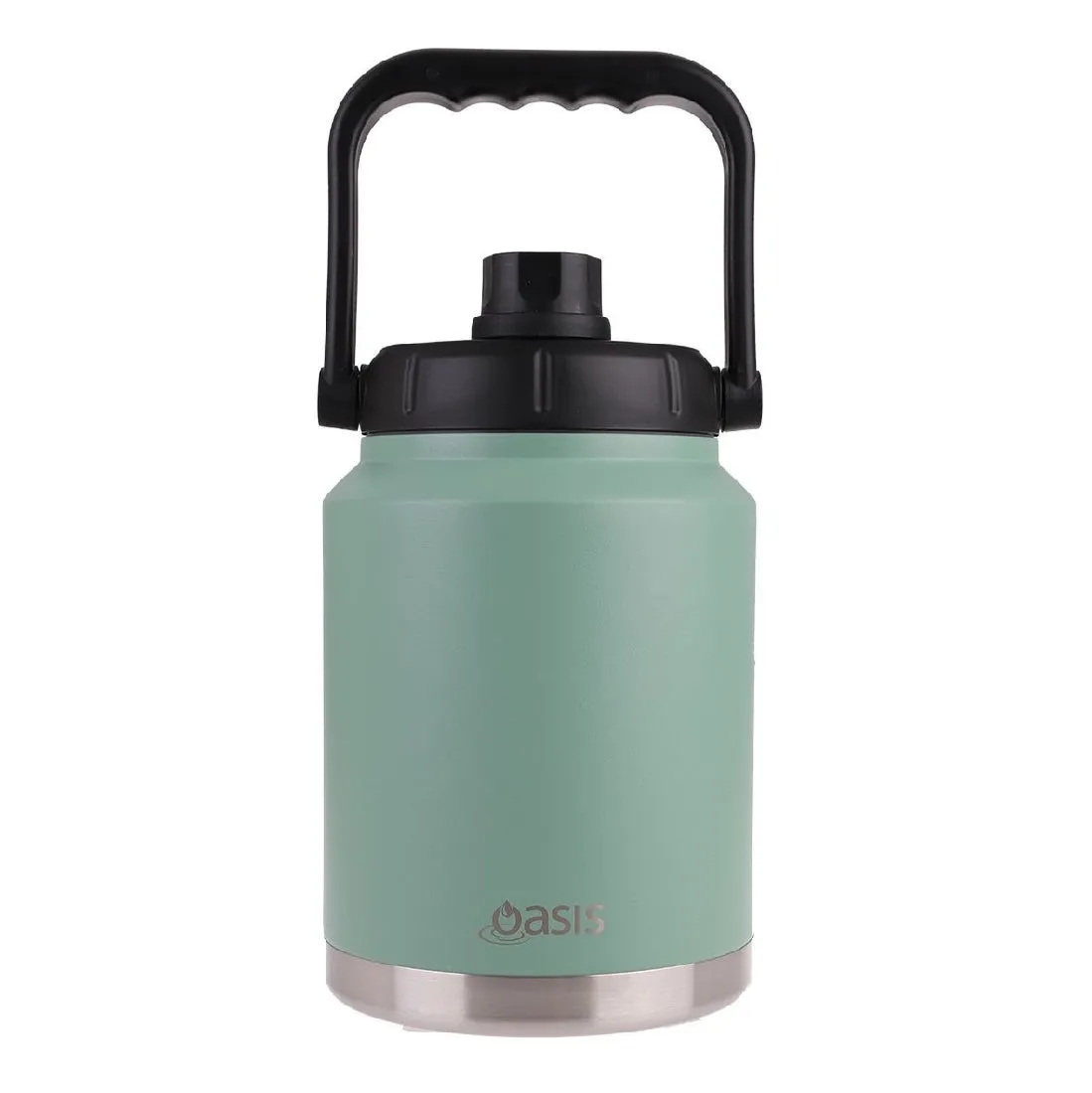 Oasis S/s Insulated Jug W/ Carry Handle 2.1l Sage